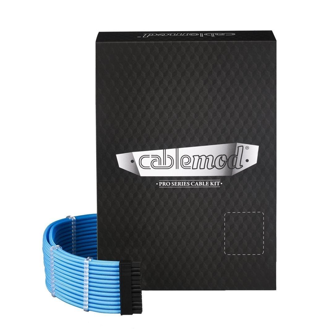 Cablemod Cm-Pcsi-Fkit-Nklb-R Internal Power Cable (CableMod Pro ModMesh C-Series AXi HXi RM Cable Kit - Light Blue [Yellow Label])