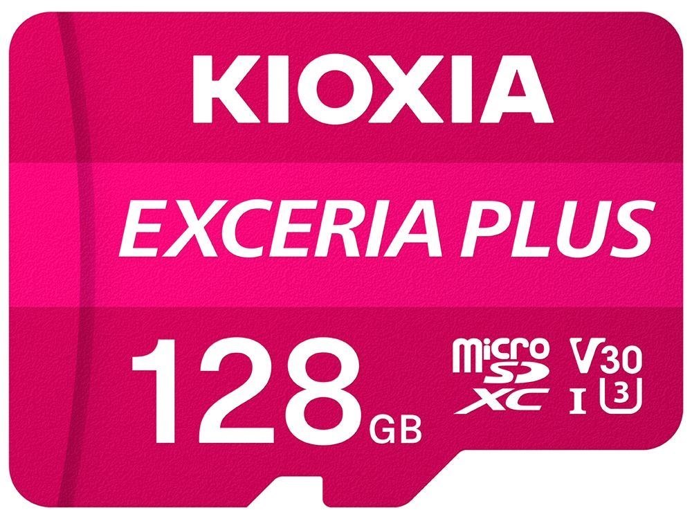 Kioxia Exceria Plus 128 GB MicroSDXC Uhs-I Class 10 (Kioxia 128GB Exceria Plus U3 V30 MicroSD)