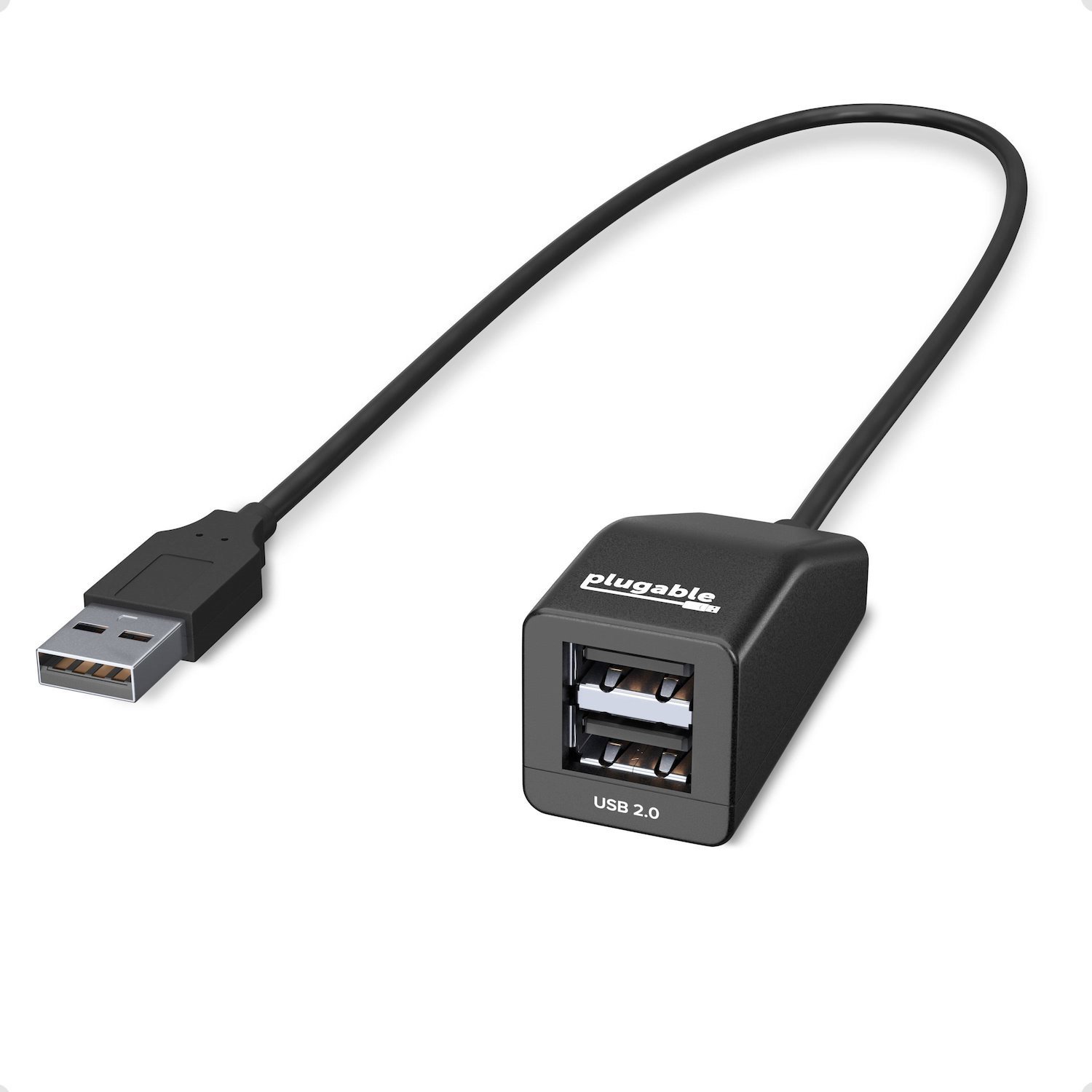 Plugable Technologies Usb 2.0 2-Port High Speed Ultra Compact Hub Splitter (Plugable Usb 2.0 2-Port Splitter)