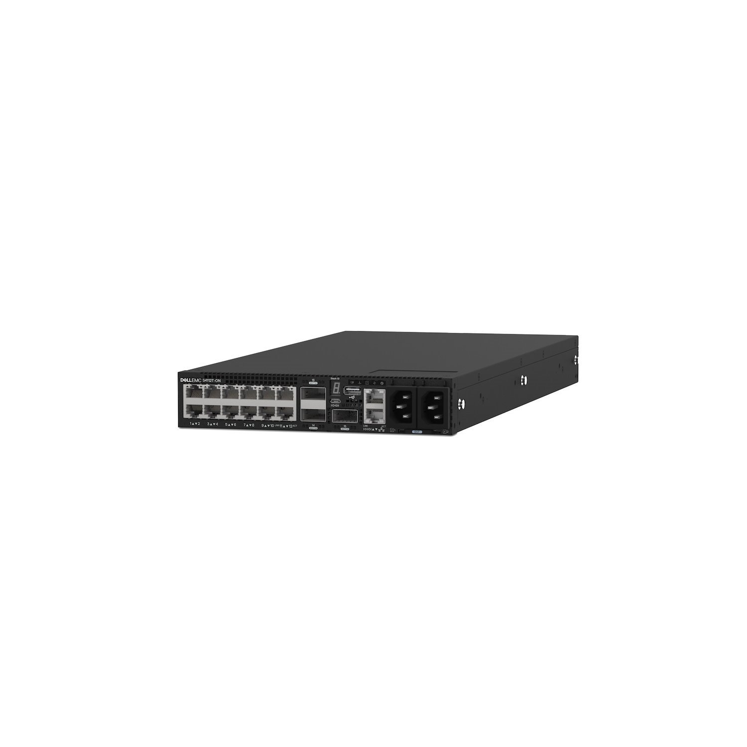 Dell EMC S4112T 12 Ports Ethernet Switch - 10 Gigabit Ethernet, 100 Gigabit Ethernet - 10GBase-T, 100GBase-X
