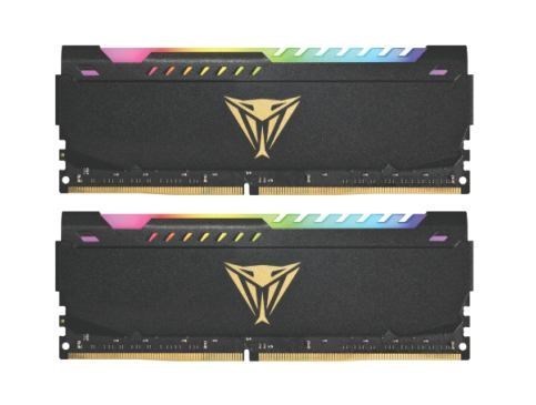 Patriot Memory Viper Steel PVSR432G360C8K Memory Module 32 GB 2 X 16 GB DDR4 3600 MHz (Viper Steel RGB Black 3600Mhz DDR4 32GB/2X16GB 1.35V)