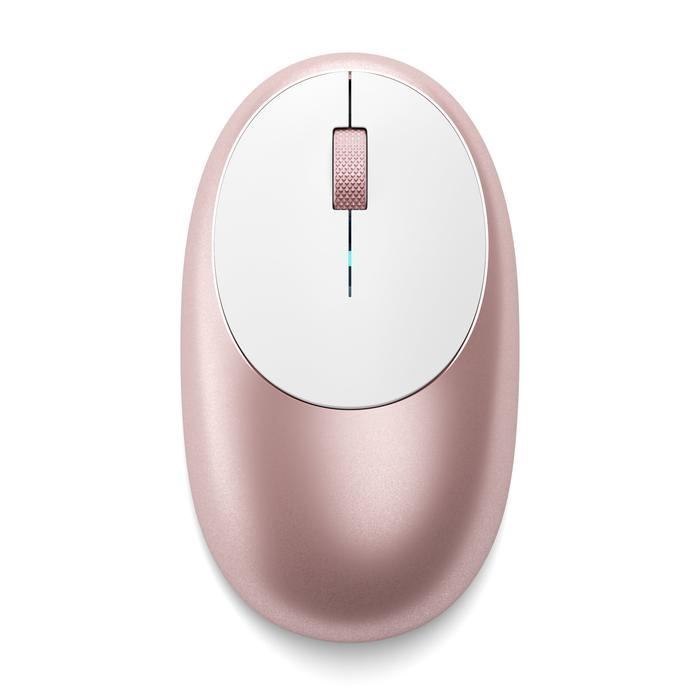 Satechi M1 Mouse Ambidextrous Bluetooth Optical (Satechi M1 BT Wireless Mouse - Rose Gold)