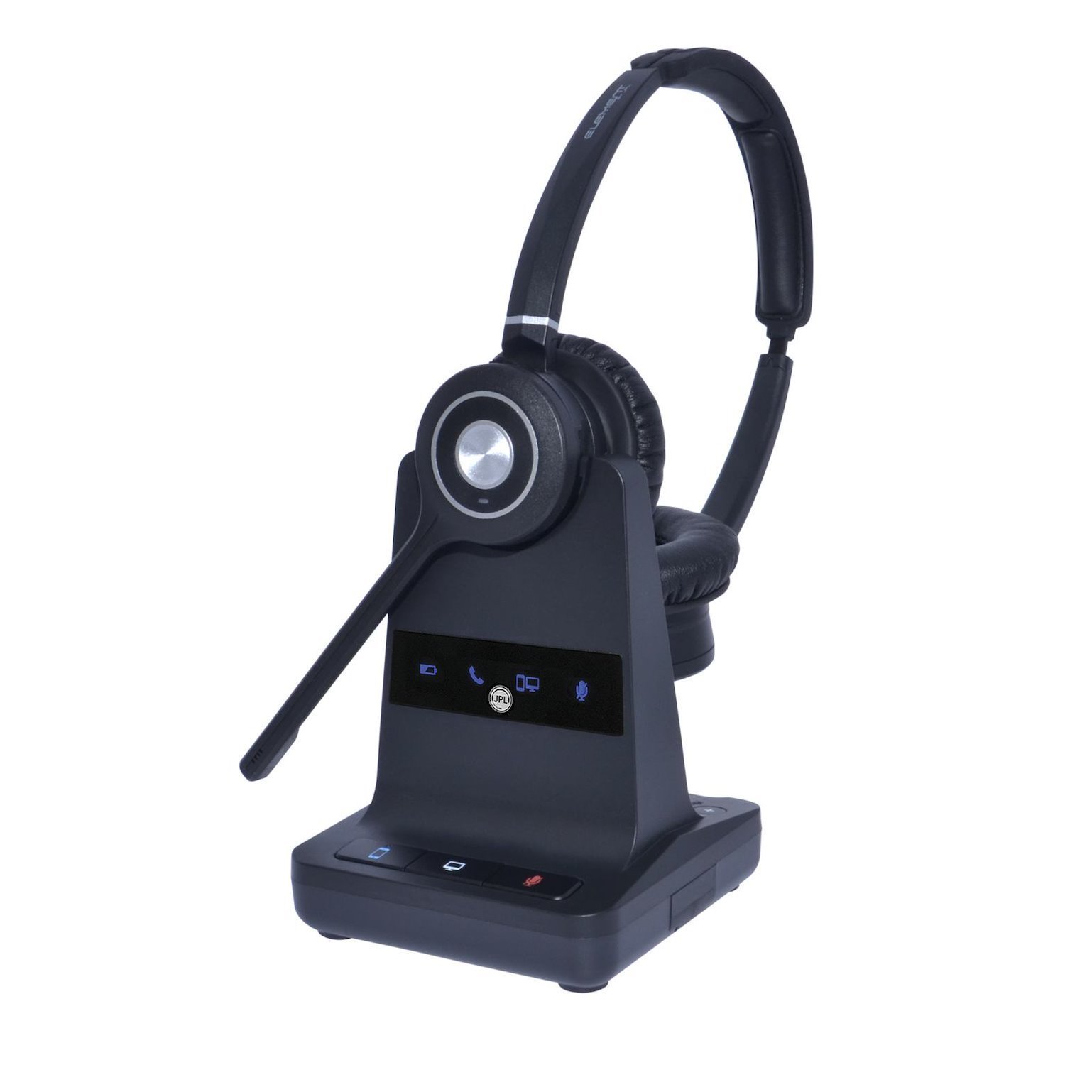 JPL JPL-Explore-B Headset Wireless Head-Band Office/Call Center Charging Stand Black (JPL Explore Stereo Dect Headset)