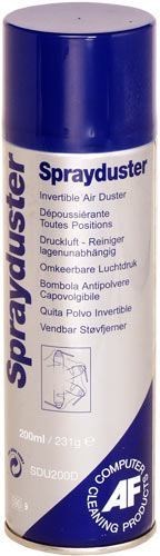 Af Sprayduster Compressed Air Duster (Af Sprayduster Air Duster Invertible 200ML Sdu200d)