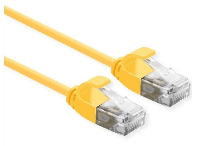 Roline 21.15.3925 Networking Cable Yellow 2 M Cat6a U/Utp [Utp] (Networking Cable Yellow 2 M - Cat6A U/Utp [Utp] - Warranty: 12M)