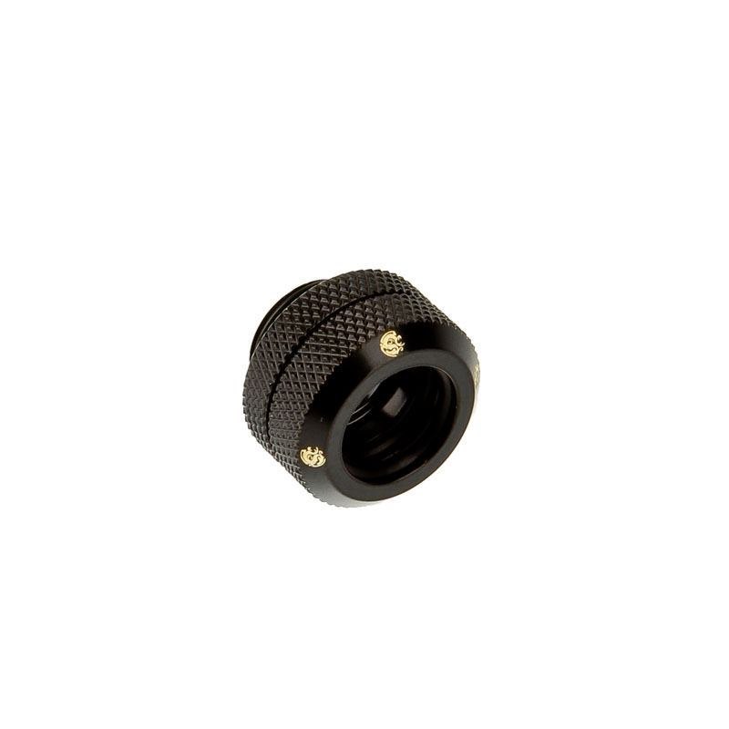 Bitspower Bp-Mbeml Computer Cooling System Part/Accessory (Bitspower 12MM Hard Tube Fitting - Black)