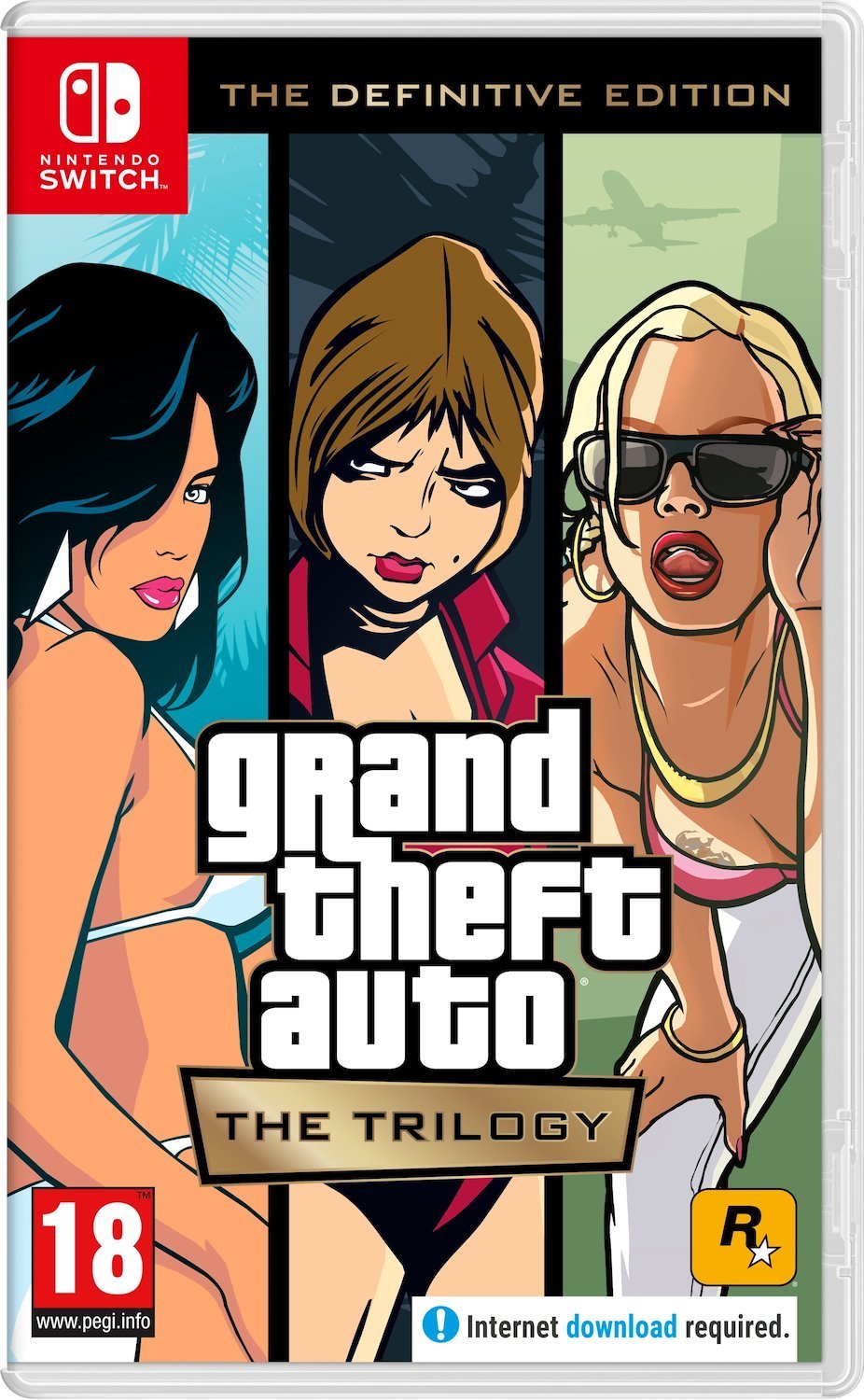 Nintendo Grand Theft Auto: The Trilogy – The Definitive Edition English Nintendo Switch (Gta Trilogy Definitive Edition NSW)