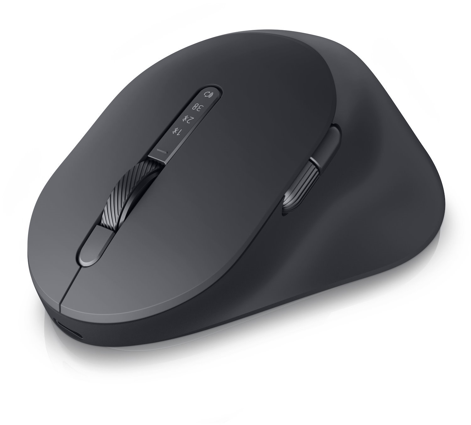 Dell Premier MS900 Mouse - Bluetooth/Radio Frequency - USB Type A - Track-On-Glass - 7 Button(s) - Graphite