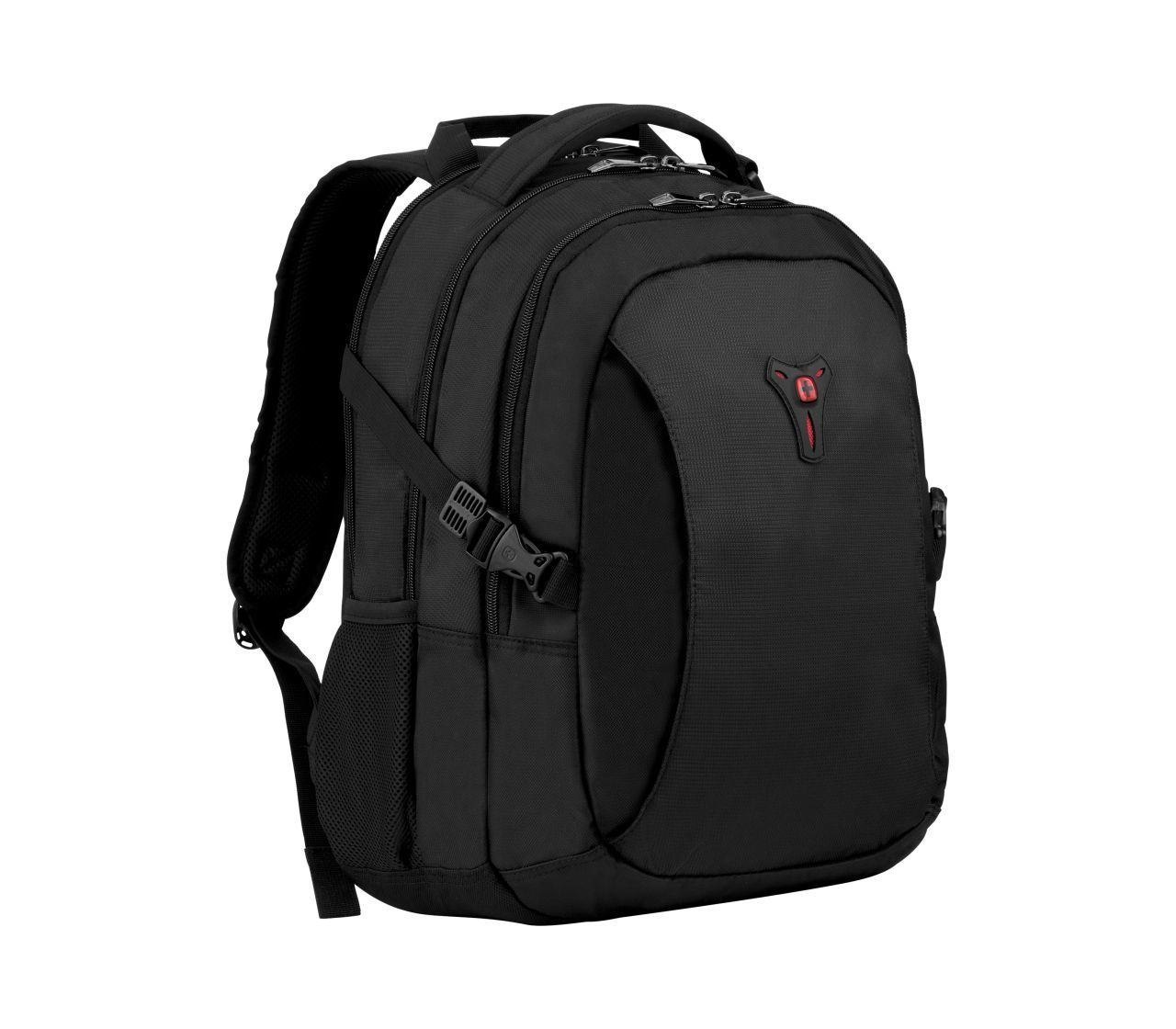 Wenger/SwissGear Sidebar 16'' Backpack Black Polyester (Wenger Sidebar 16 Backpack)