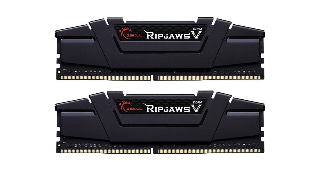 G.Skill Ripjaws V F4-4000C16d-32Gvka Memory Module 32 GB 2 X 16 GB DDR4 4000 MHz (32GB [16GBx2] G.Skill RipjawsV DDR4 PC23200 4000MHz CL16 Kit)