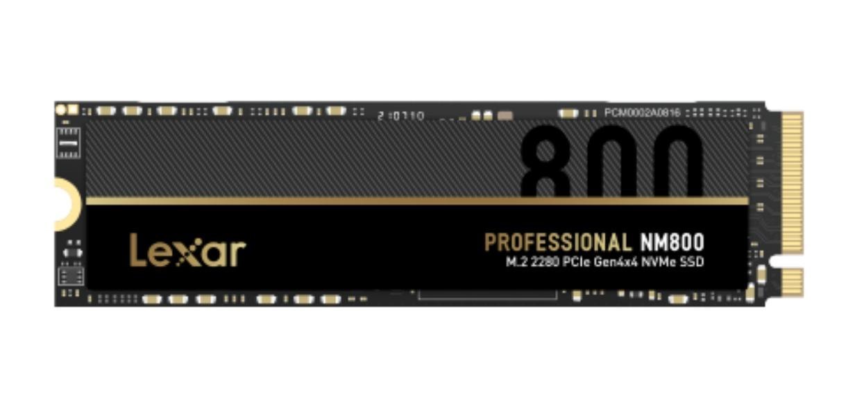 Lexar Professional NM800 M.2 512 GB Pci Express 4.0 3D TLC NVMe (512GB Lexar NM800 M.2 2280 PCIe Gen4x4 NVMe SSD)