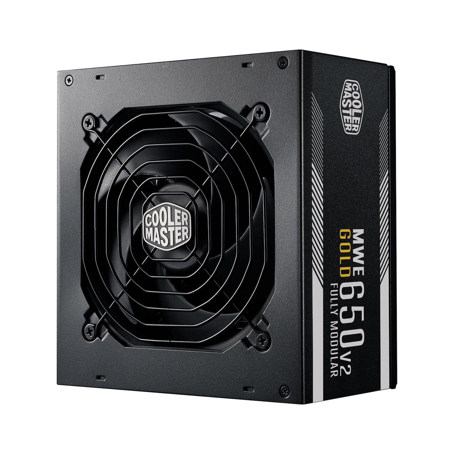 Cooler Master Mwe Gold 650 - V2 Full Modular Power Supply Unit 650 W 24-Pin Atx Atx Black (Cooler Master 650W Cooler Master Mwe 80Plus Gold Fully Modular Psu Single Rail 54.1A +12V Black Atx Psu)