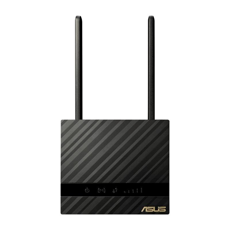 Asus 4G-N16 Wireless Router Gigabit Ethernet Single-Band [2.4 GHz] Black (Wireless-N300 Lte Modem Router)