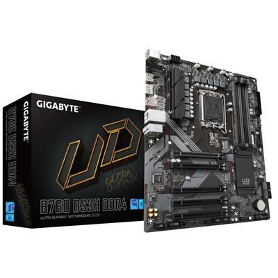 Gigabyte B760 DS3H DDR4 Motherboard Intel B760 Express Lga 1700 Atx (Giga B760 DS3H DDR4 S1700/Ddr4/Atx)