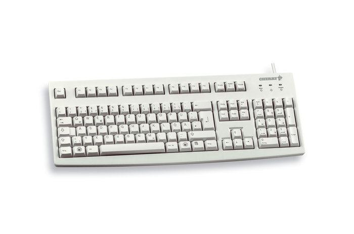 Cherry G83-6104 Keyboard Usb Qwerty Us English Grey (Cherry Keyboard G83-6104 [Us/Eu] Beige Usb)