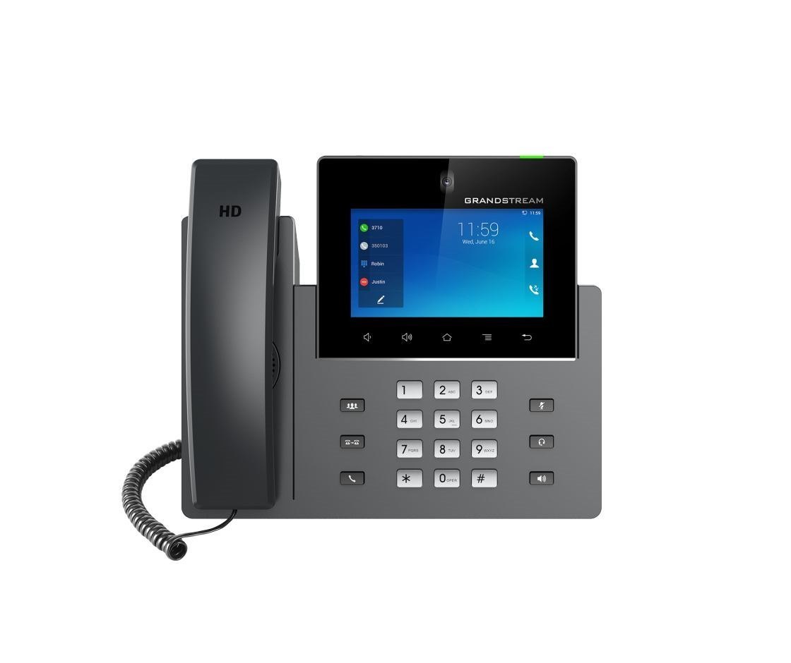 Grandstream Networks GXV3350 Ip Phone Black 16 Lines TFT Wi-Fi (Networks GXV3350 Ip Phone - Black 16 Lines TFT Wi-Fi - Warranty: 12M)