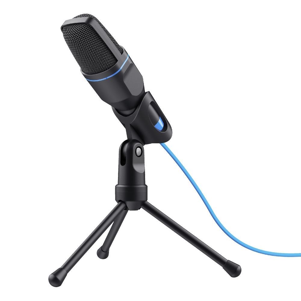 Trust Mico Black Blue PC Microphone (Mico Usb Microphone - .)