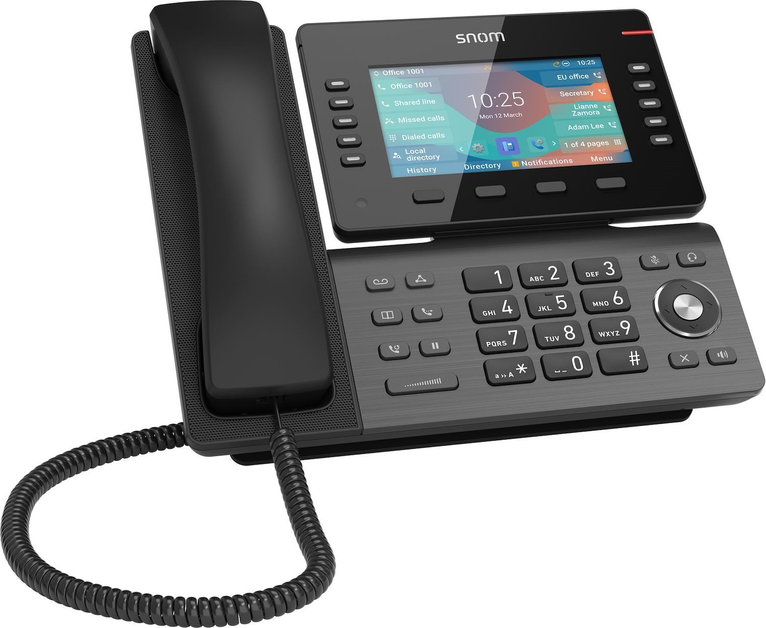 Snom D865 Ip Phone Grey TFT Wi-Fi (Snom D865 - D865 Desk Telephone)