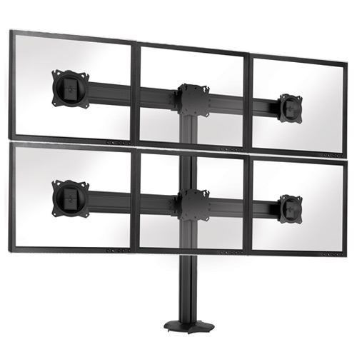 Chief K3G320B Monitor Mount / Stand 76.2 CM [30] Black Desk (Chief - Kontour K3 Grommet-Mounted 3X2 Array)