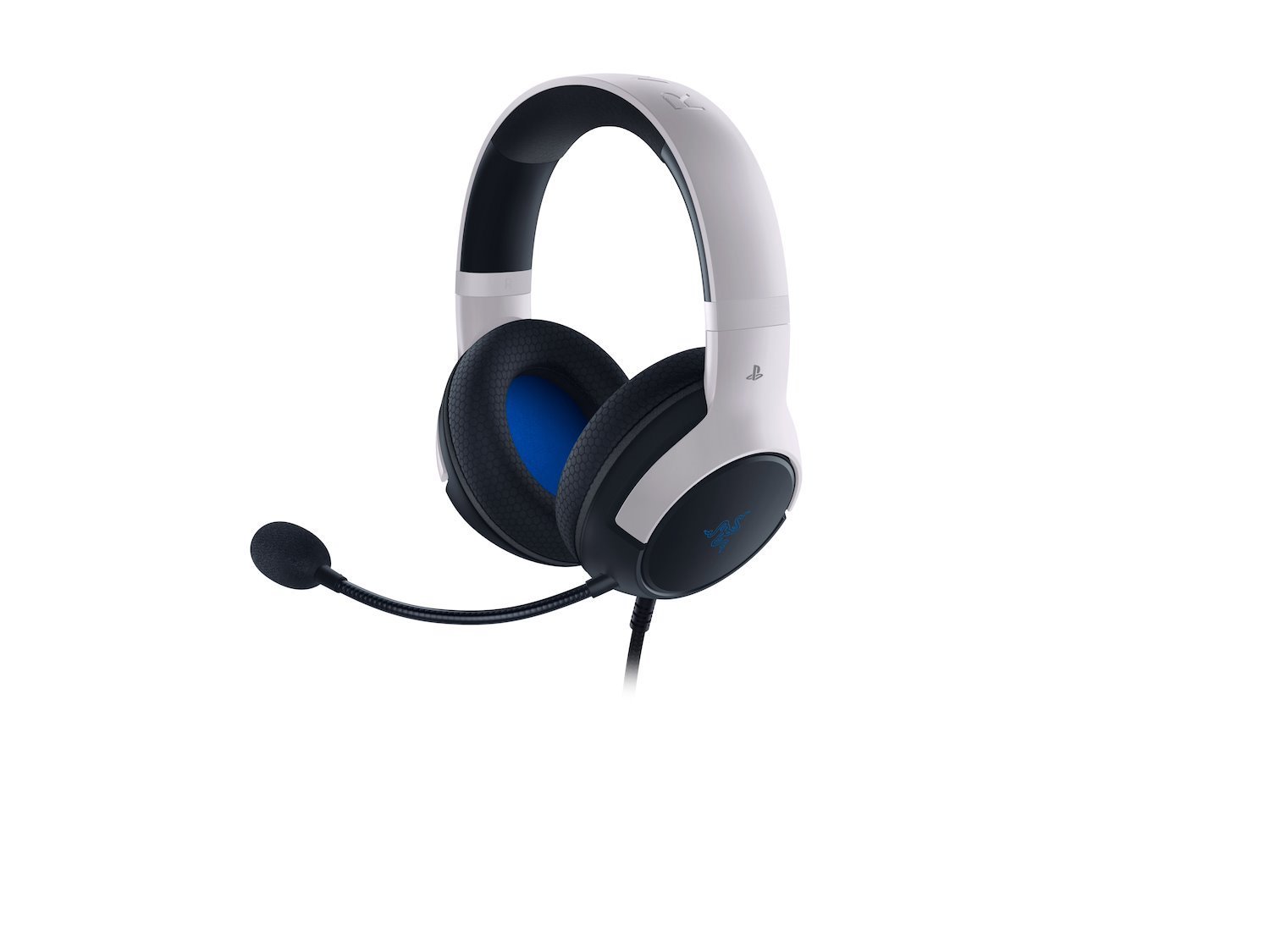 Razer Kaira X Headset Wired Head-Band Gaming Black White (Kaira X [Playstation Licensed])