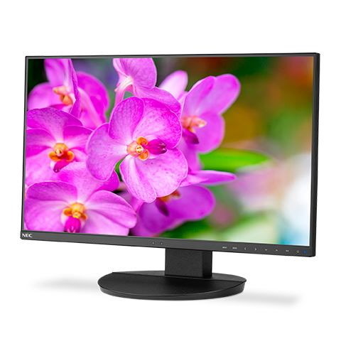 Nec MultiSync Ea241f-Bk Led Display 61 CM [24] 1920 X 1080 Pixels Full HD Black (Ea241f 24In Ips Black - 1920X1080 1000:1 250CD/QM Led)