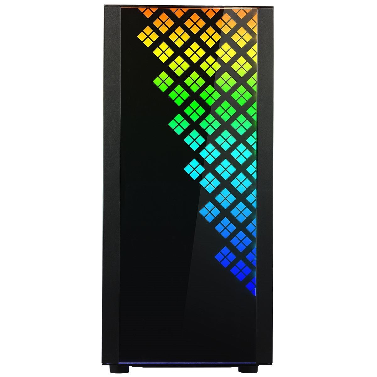 BitFenix Dawn TG Black (Bitfenix Dawn TG Argb Midi Tower Case - Black)