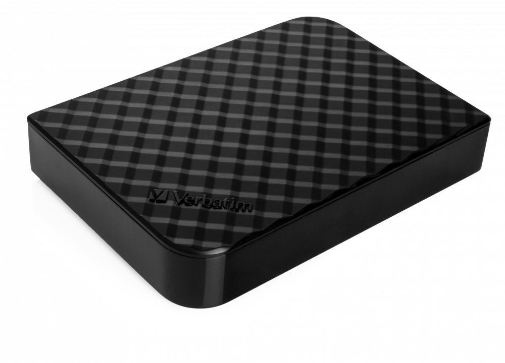 Verbatim Store 'N' Save External Hard Drive 6 TB Black (6TB Verbatim Store 'N' Save 3.5 Inch Usb 3.0 HDD)