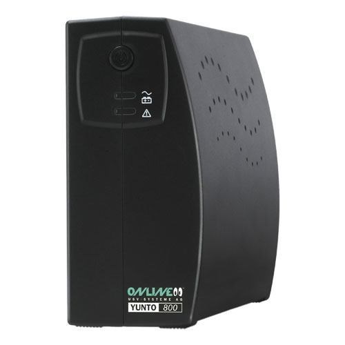 Online USV-Systems Online USV-Systeme Yunto 800 Line-Interactive 0.8 Kva 480 W 3 Ac Outlet[S] (Online Usv Yunto 800 Va)