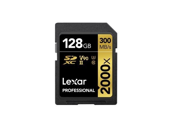 Lexar 2000X 128 GB SDHC Class 10 (128GB Lexar Professional 2000X SDH Uhs-Ii Cards)