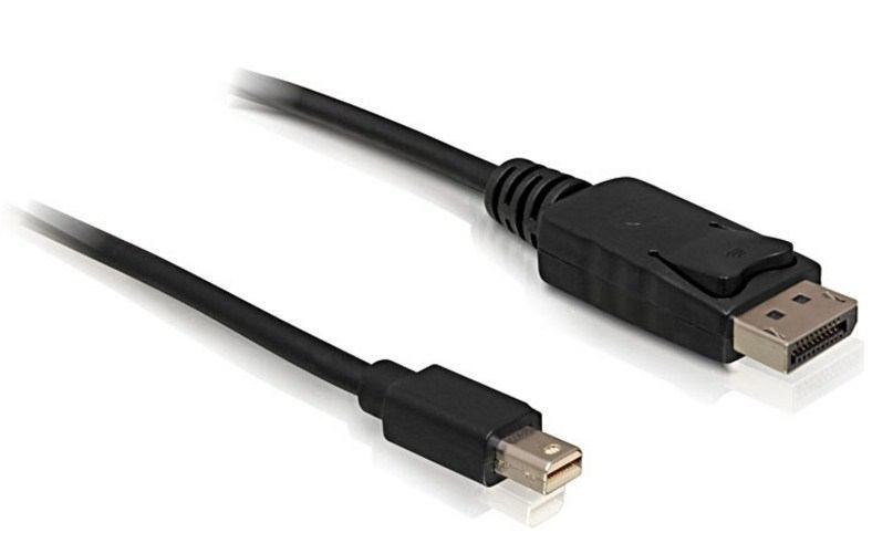 DeLOCK Mini DP/DP 1.2 2 M Mini DisplayPort DisplayPort Black (Delock Kabel Mini-DisplayPort <=> DisplayPort 2M)