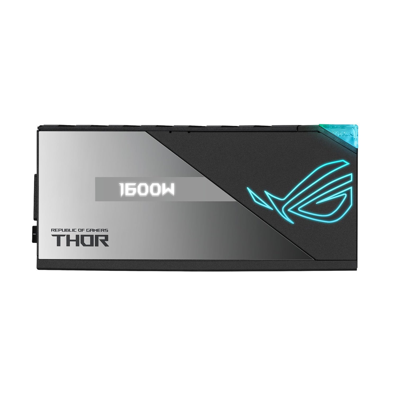 Asus Rog Thor 1600W Titanium Power Supply Unit 20+4 Pin Atx Atx Black Silver (Asus 1600W Rog Thor Titanium Psu Fully Modular 80+ Titanium PCIe 5.0 Digital Power Control RGB Lighting Oled Display Lamb