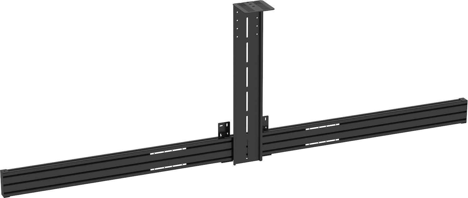 Vision VFM-F50_DL TV Mount Accessory (Vision VFM-F50 Dual Display Rail - Lifetime Warranty - Allows 2 Or 3 Displays To Be Fixed To One F50 Or F51 Floor Stand - Ideal For MTR Microsoft Teams Rooms Or Z