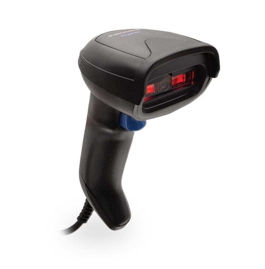 Datalogic Gryphon I GD4220 Handheld Barcode Scanner Kit - Cable Connectivity - Black