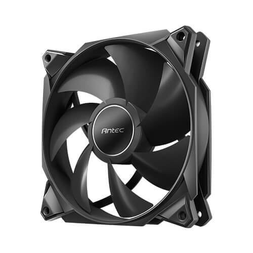 Antec Storm Computer Case Fan 12 CM Black 3 PC[S] (Antec Storm PWM 120MM Case Fan Three Pack Fluid Dynamic Bearing 600-2000 RPM Spiral Fan Structure PWM Daisy Chain)