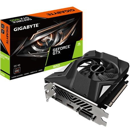 Gigabyte Gv-N1656oc-4Gd 2.0 Graphics Card Nvidia GeForce GTX 1650 4 GB GDDR6 (Gigabyte Nvidia GeForce GTX 1650 D6 Oc 4GB Single Fan Compact Graphics Card)