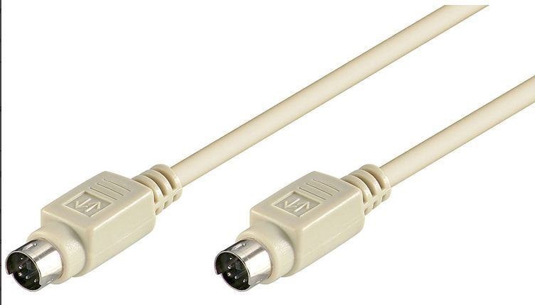 Microconnect PS/2 Cable [5M] M/M KVM Cable Grey (PS/2 Cable 5M M/M - Male-Male - Warranty: 300M)