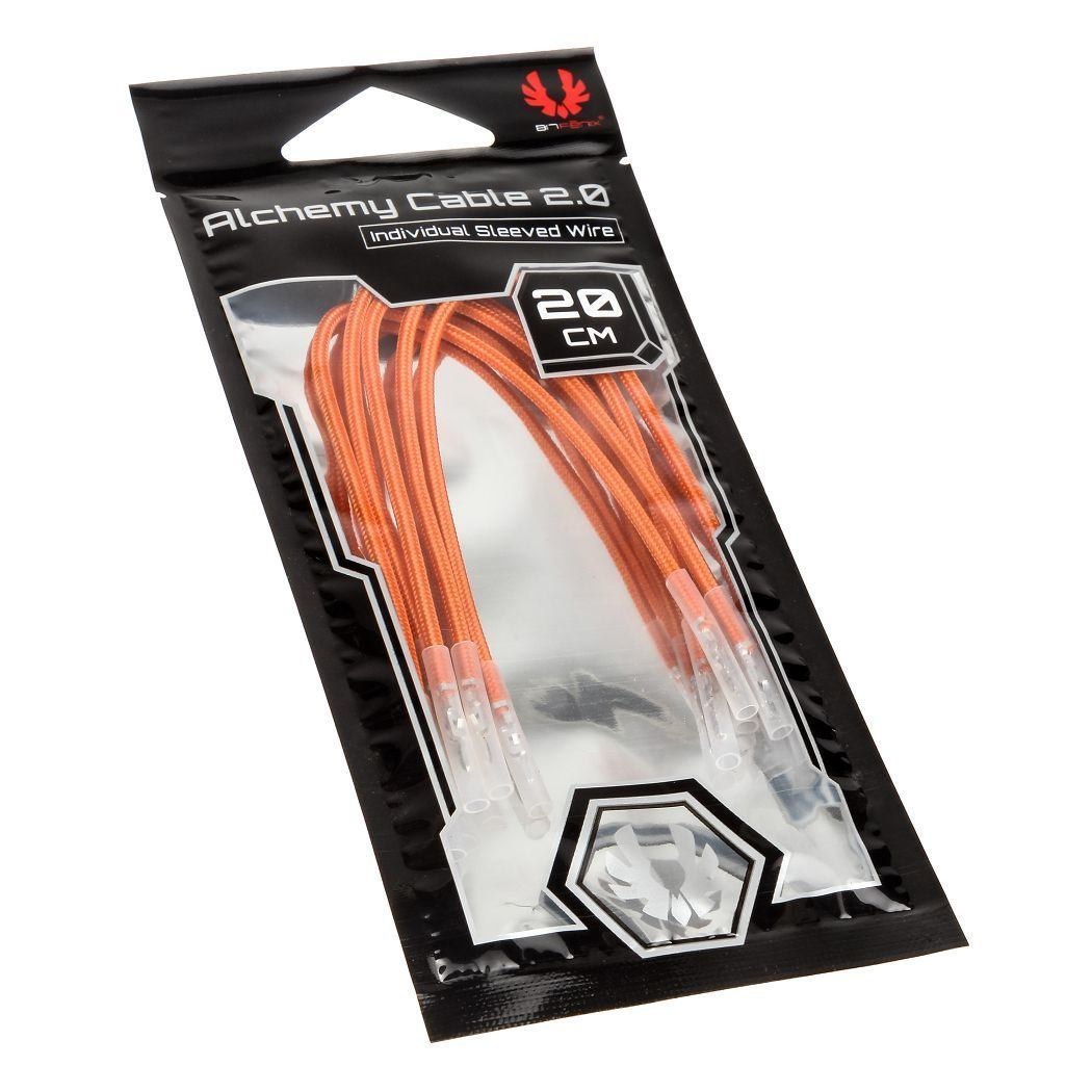 BitFenix Alchemy 2.0 0.2 M (BitFenix Alchemy 2.0 Psu Cable 5X 20CM - Orange)