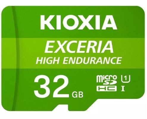 Kioxia Exceria High Endurance 32 GB MicroSDHC Uhs-I Class 10 (Kioxia microSD-Card Exceria High Endurance 32GB)