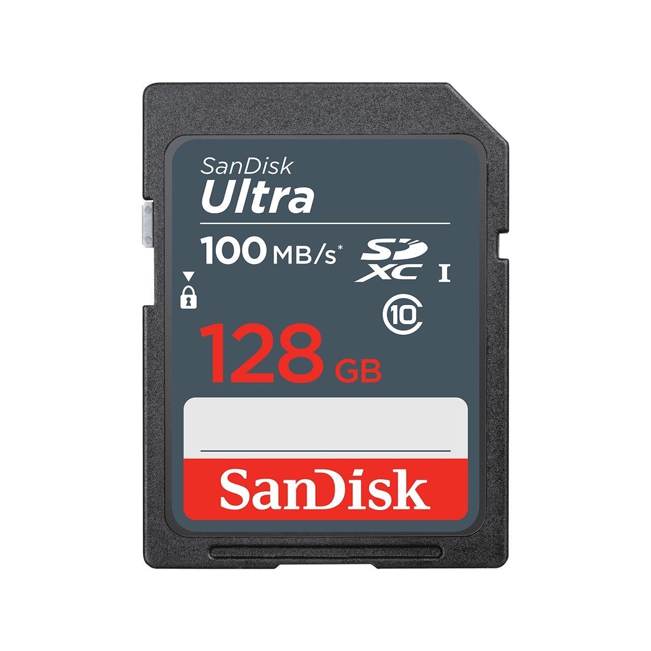 SanDisk Ultra 128 GB SDXC Uhs-I (Sandisk Ultra 128GB SDXC - Memory Card 100MB/S)