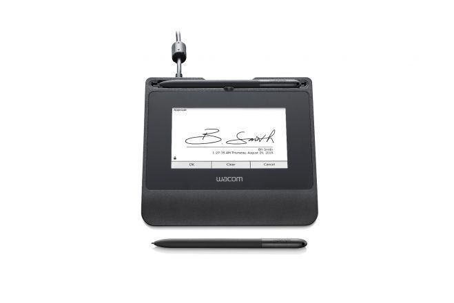 Wacom Stu540-Ch2 Signature Capture Pad Black (Signature Set - Stu540 - And Sign Pro PDF)