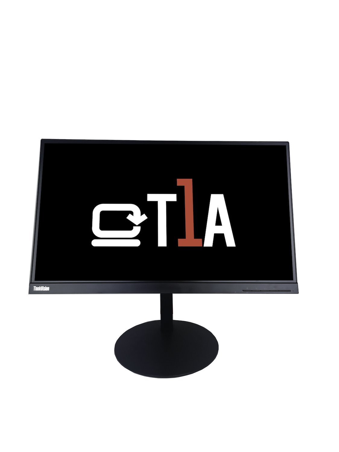 T1a O-61Cemar2xx Computer Monitor 61 CM [24] 1920 X 1080 Pixels Full HD LCD (Enovo-T24i-10 TFT - Black Data Cable)