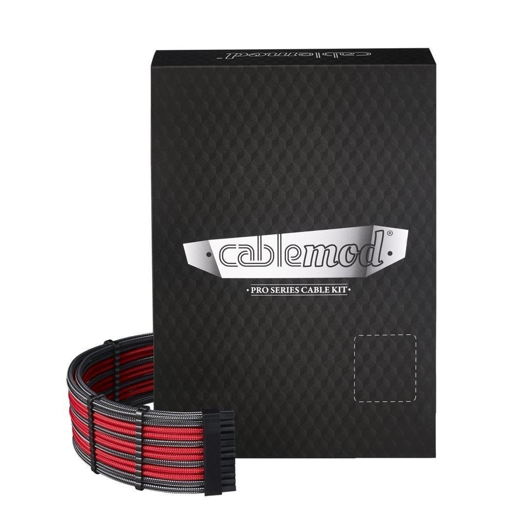 Cablemod Cm-Pcsi-Fkit-Nkcr-R Internal Power Cable (CableMod Pro ModMesh C-Series AXi HXi RM Cable Kit - Carbon/Red [Yellow Label])