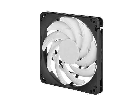 Silverstone FN123 Computer Case Fan (Silverstone SST-FN123 FN Series Fan 1215 - White-Black)