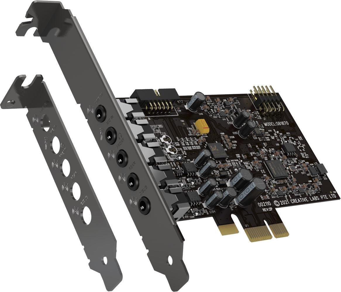 Creative Labs Sound Blaster Audigy FX V2 Internal 5.1 Channels Pci-E (SB Audigy FX V2)