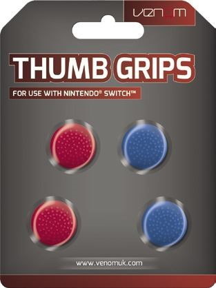 Venom Thumb Grips For Switch Red / Blue