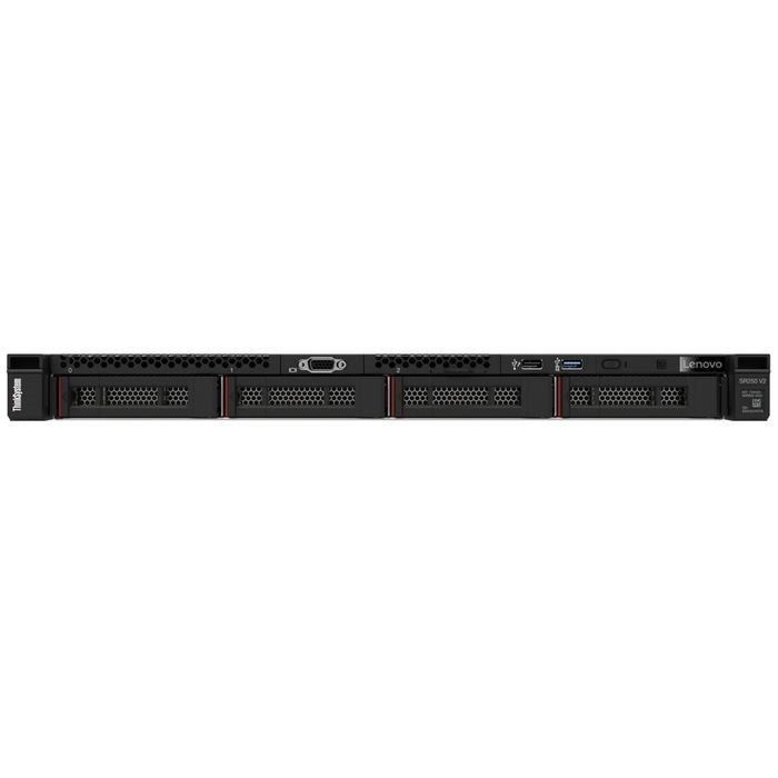 Lenovo ThinkSystem SR250 V2 7D7QA02QEA 1U Rack Server - 1 x Intel Xeon E-2356G 3.20 GHz - 32 GB RAM - 12Gb/s SAS Controller