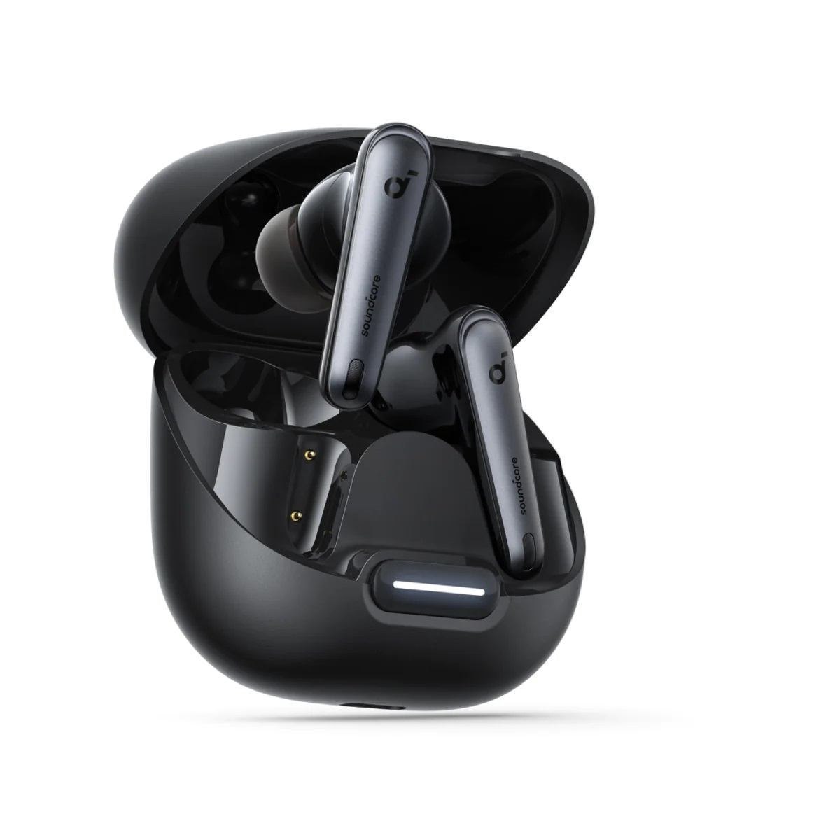 soundcore Liberty 4 True Wireless Earbud Stereo Earset - Black Velvet