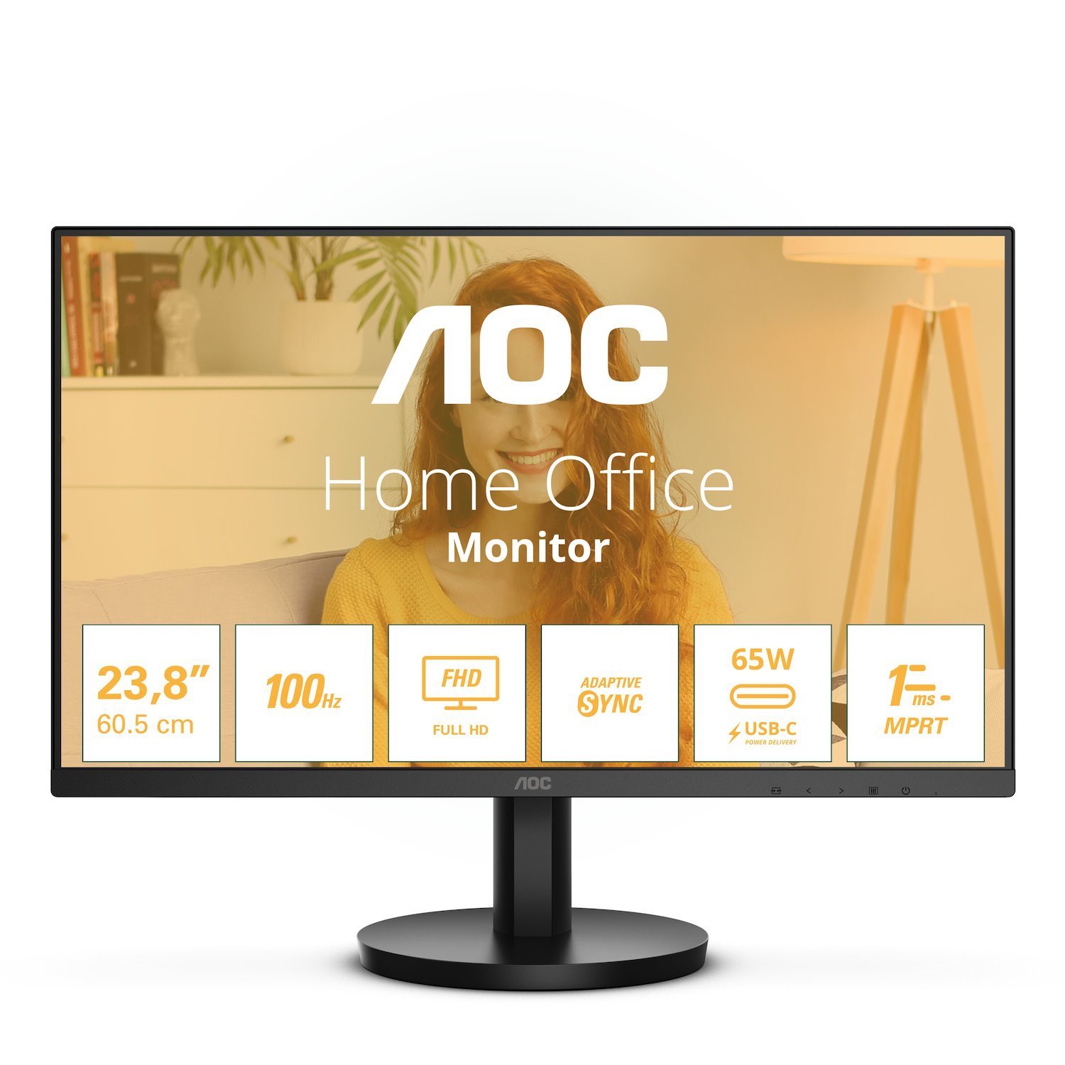 AOC 24B3CA2 24" Class Full HD LCD Monitor - 16:9