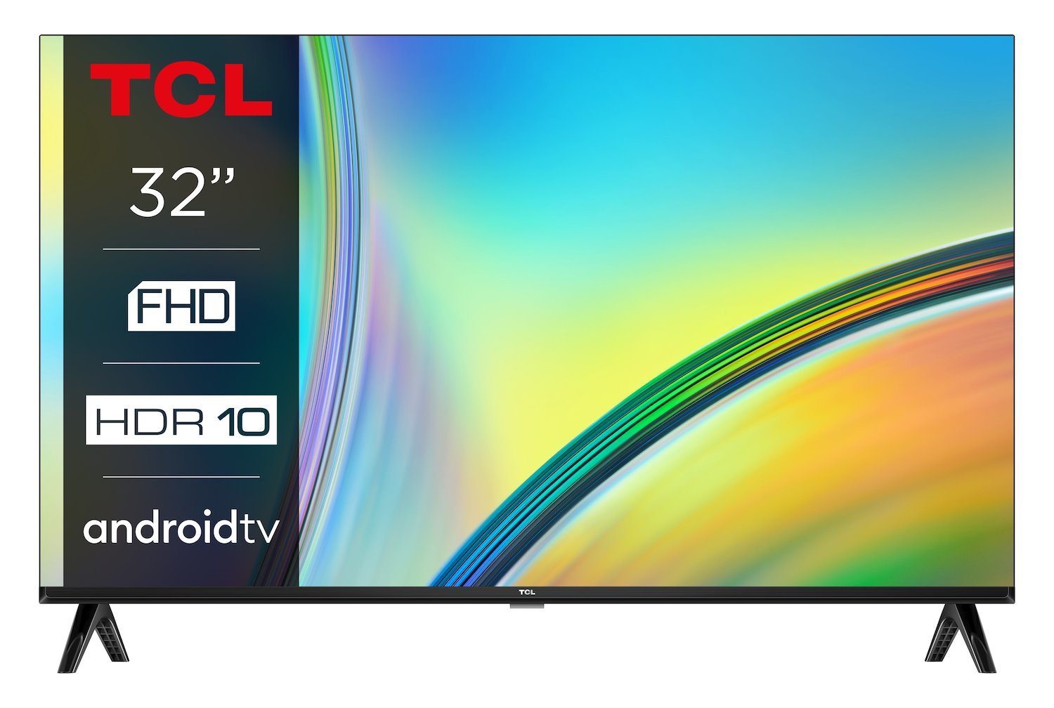 TCL S54 Series 32S5400afk TV 81.3 CM [32] Full HD Smart TV Wi-Fi Black (TCL 32S5400afk - 32 Diagonal Class [31.5 Viewable] - S54 Series LED-backlit LCD TV - Smart TV - Android TV - 1080P 1920 X 1080 -