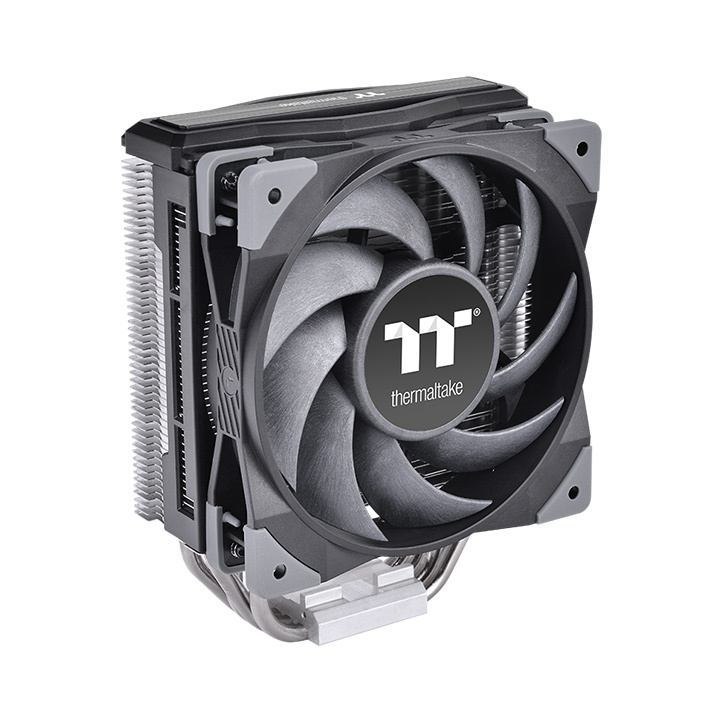 Thermaltake Toughair 310 Processor Cooler 12 CM Black Silver (Toughair 310/Air Cooler/12025 X1/PWM 500~2000rpm/Al)